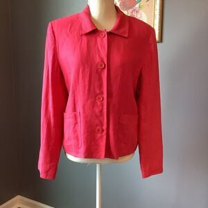 Talbots Irish Linen Jacket